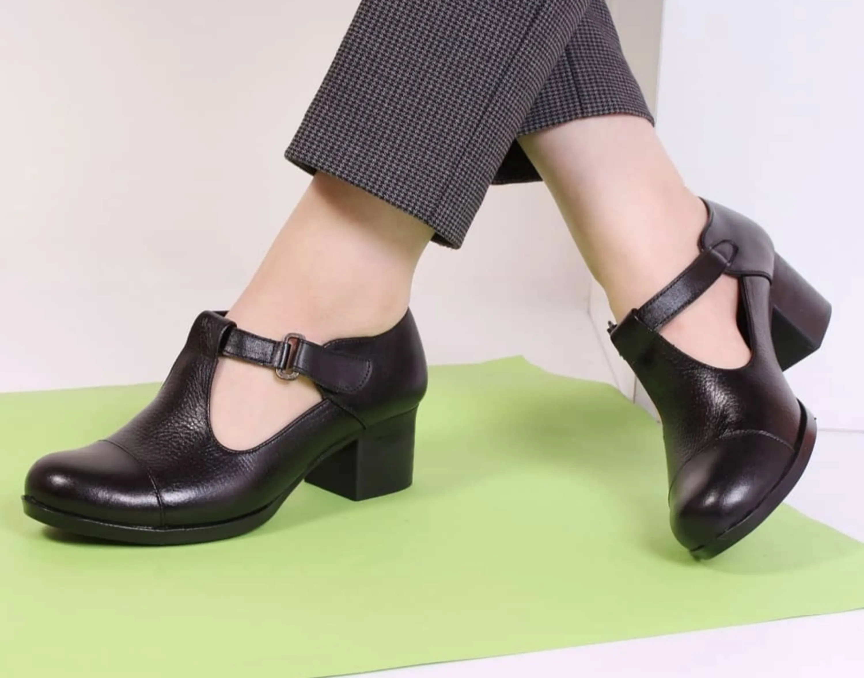 کفش چرم زنانه مدل 914 کفش چرم زنانه مدل 914